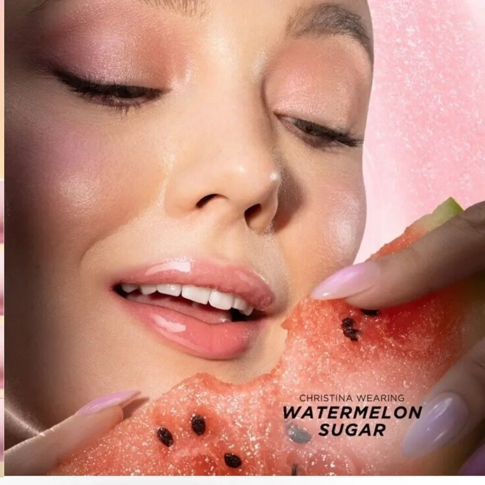 NEW GISOU Watermelon Sugar Gisou Honey Infused Hydrating Lip Oil NIB